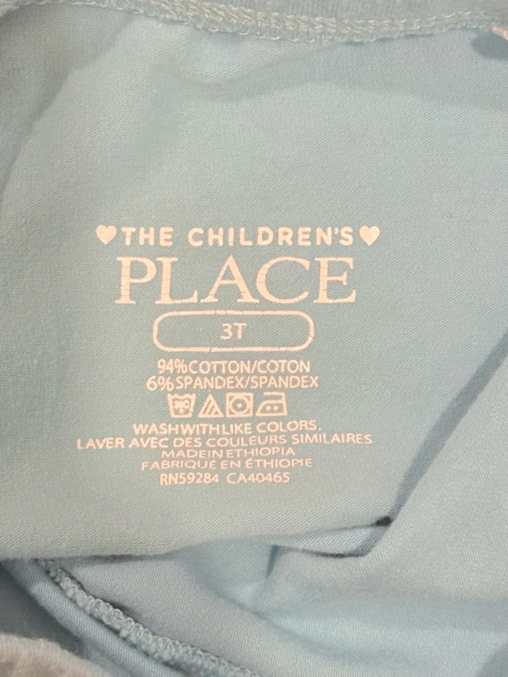 ⭐ 5/$20⭐️ The Children's Place Light Blue Play Shorts 3T